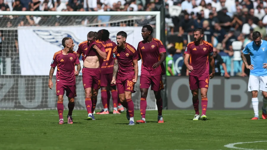 Lorenzo Pellegrini decide el derbi, el Roma vence al Lazio