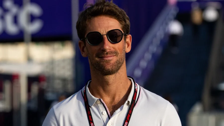 Romain Grosjean vuelve a pilotar un F1