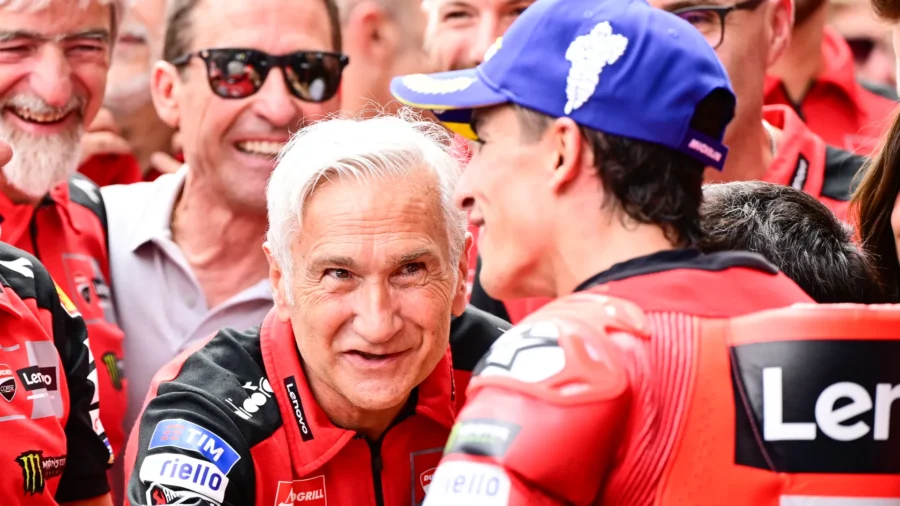 Ducati, Tardozzi se burla de los fans anti-Marc Márquez en Misano: "Les doy las gracias"