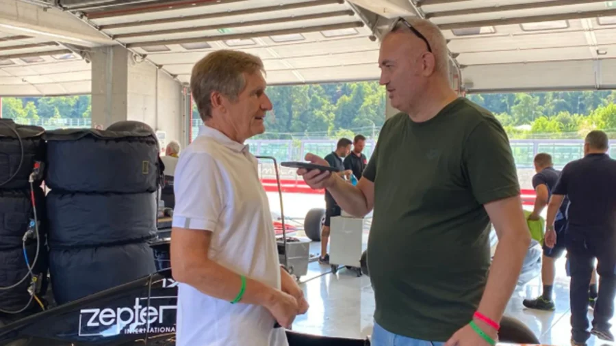 Thierry Boutsen vuelve a soñar con un gran Ferrari. Y sobre Hamilton…