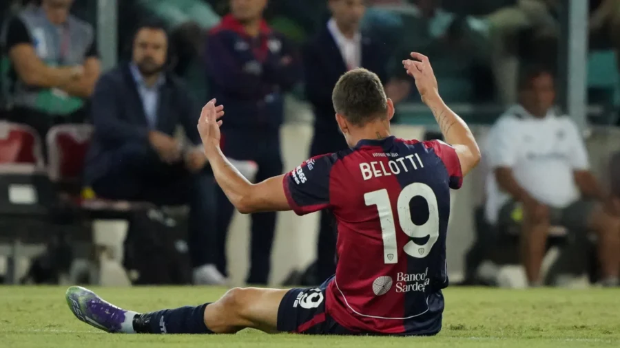 Cagliari, Andrea Belotti operado de la rodilla