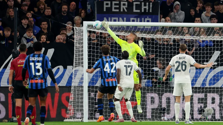 Contra el Atalanta un poste y Provedel salvan al Lazio