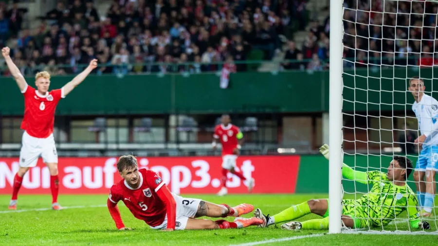 San Marino sufre un disparo a puerta en Austria: 10-0