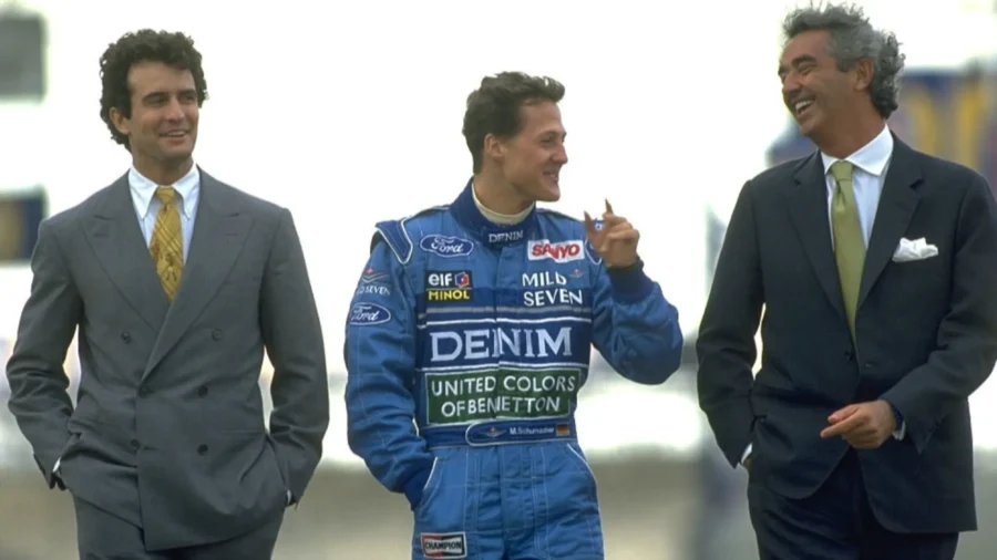 Alessandro Benetton no olvida a Michael Schumacher
