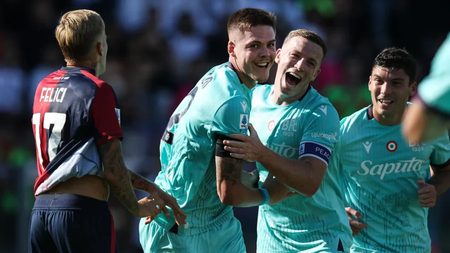 El Bolonia pasa ante el Cagliari, empate entre el Génova y el Parma