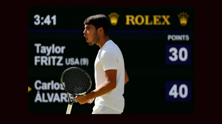 Un meme da la razón a Bruno Vespa: Carlos Álvarez en la pista de Wimbledon