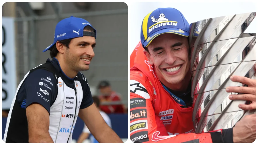 Carlos Sainz se pronuncia sobre Marc Márquez: "Quizá no nos damos cuenta"