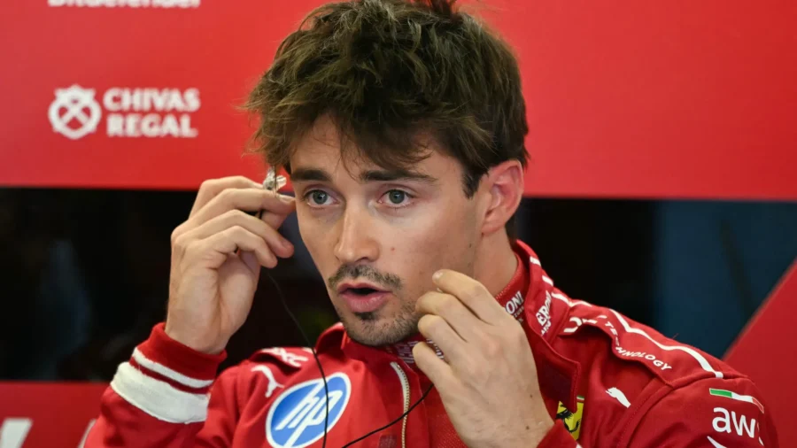 Charles Leclerc sólo por detrás de Max Verstappen pero no se hace ilusiones