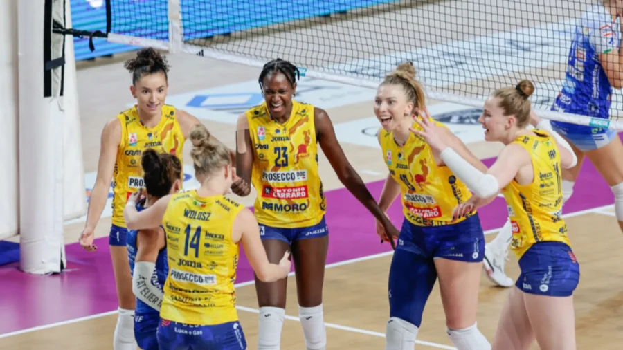 Isabelle Haak, con un golazo, Conegliano destrona a Novara y se escapa