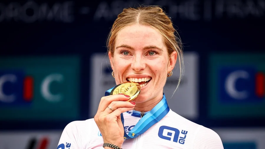 Campeonatos de Europa, Demi Vollering oro en Élite femenino