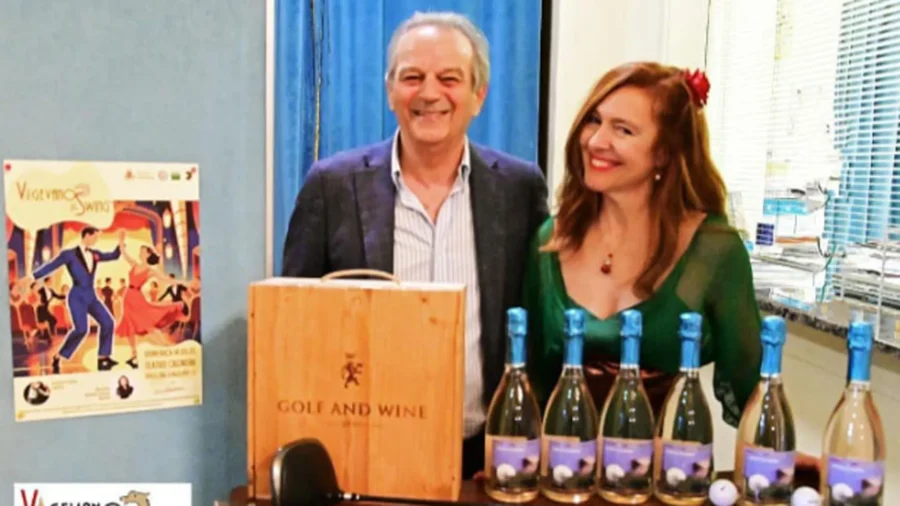 La reina del swing italiano Daniela Ferrari Boschi elogia a Antonio Faravelli y sus vinos