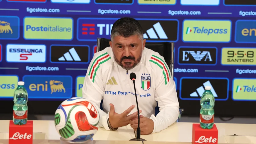Italia, Gattuso: "No es un buen aire". Luego aclara sobre Chiesa y el cambio de módulo
