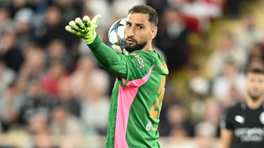 Gianluigi Donnarumma, un guiño al AC Milan y a Massimiliano Allegri