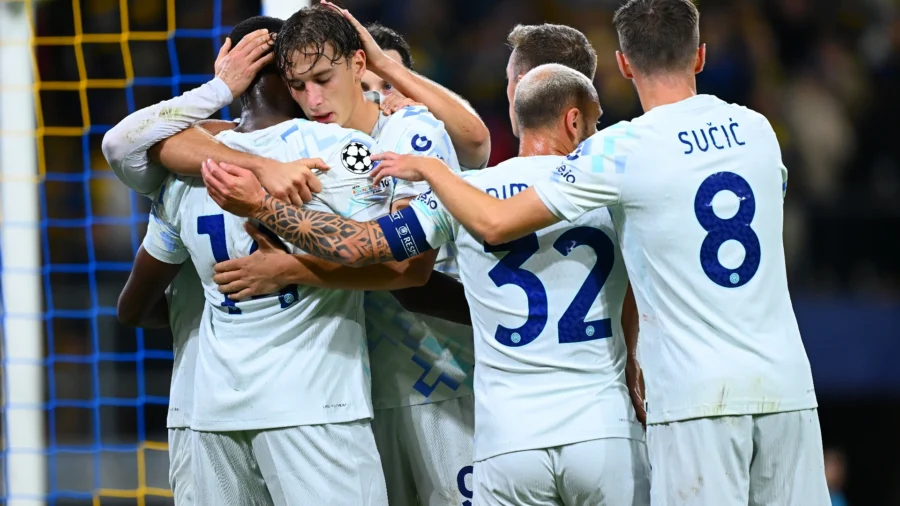 Liga de Campeones, el Inter sigue en racha: póquer en casa ante el Union Saint-Gilloise