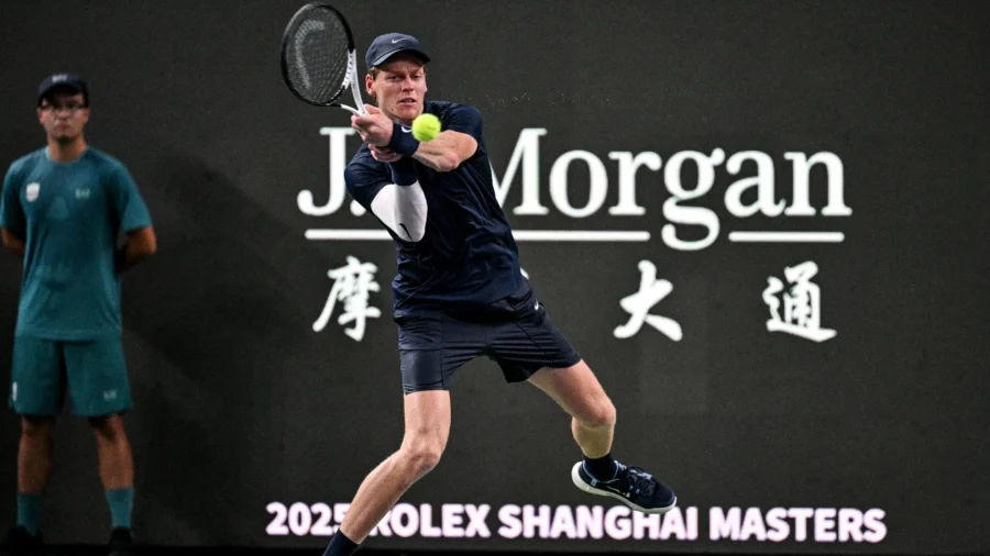 En Shanghai Jannik Sinner se retira en el tercer set contra Tallon Griekspoor
