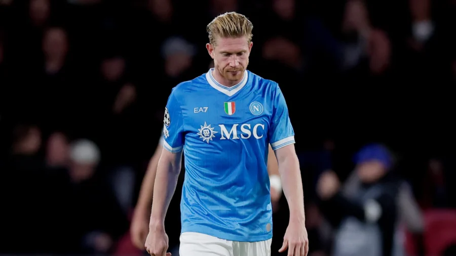 Tegola per il Napoli, il 2025 di Kevin De Bruyne è già finito