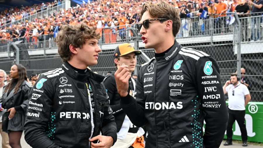 Kimi Antonelli y George Russell, no ha terminado: el inglés vuelve al ataque