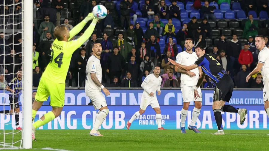 Lazio y Pisa en blanco, la novena jornada acaba en empate a cero