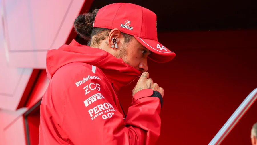 Ferrari: Lewis Hamilton se queda sin palabras y alarga su racha negativa