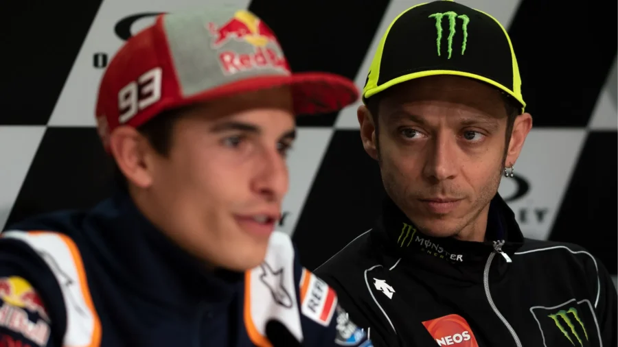 "Marc Márquez copió a Valentino Rossi" el ex piloto explica el origen de la rivalidad