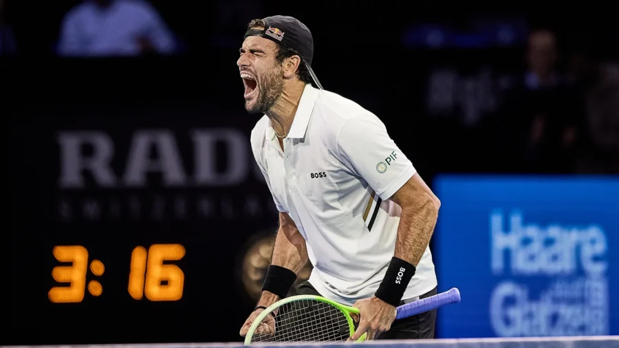 Matteo Berrettini: "He jugado a un nivel muy alto"