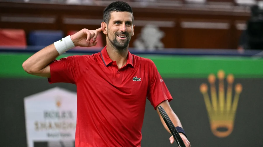 Infinito Novak Djokovic: está en semifinales del Masters 1000 de Shanghai