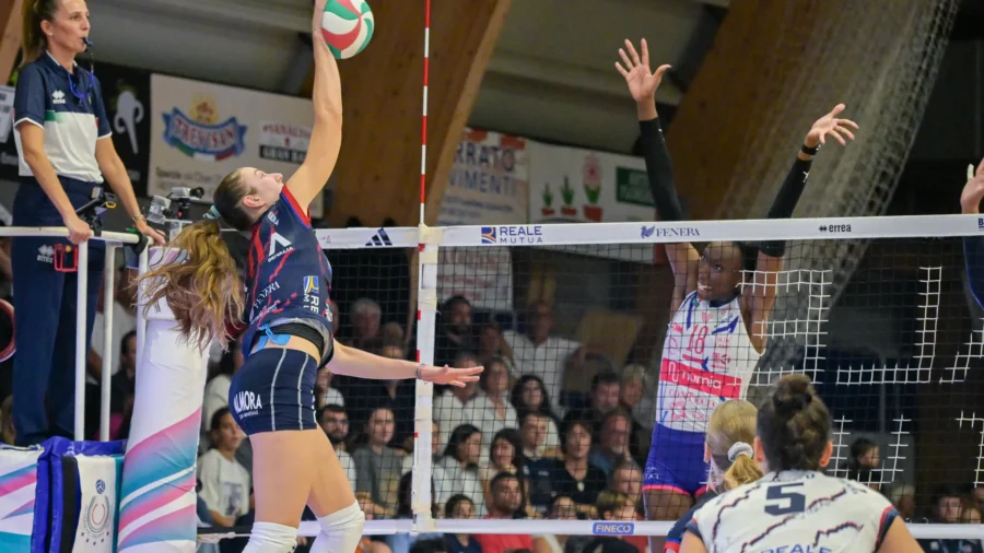 Numia Vero Volley Milano, primera derrota de la temporada en Chieri