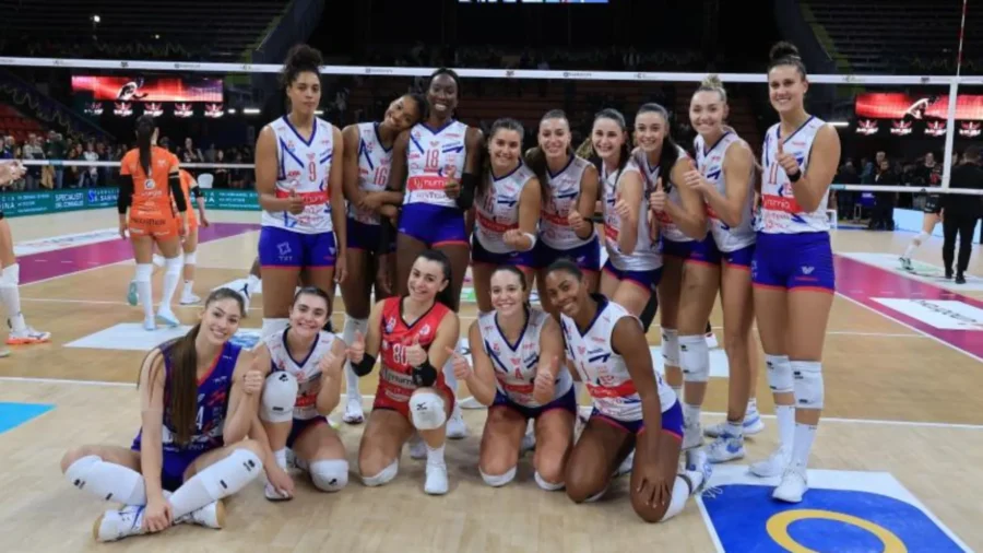 Numia Vero Volley Milan, primera victoria a domicilio