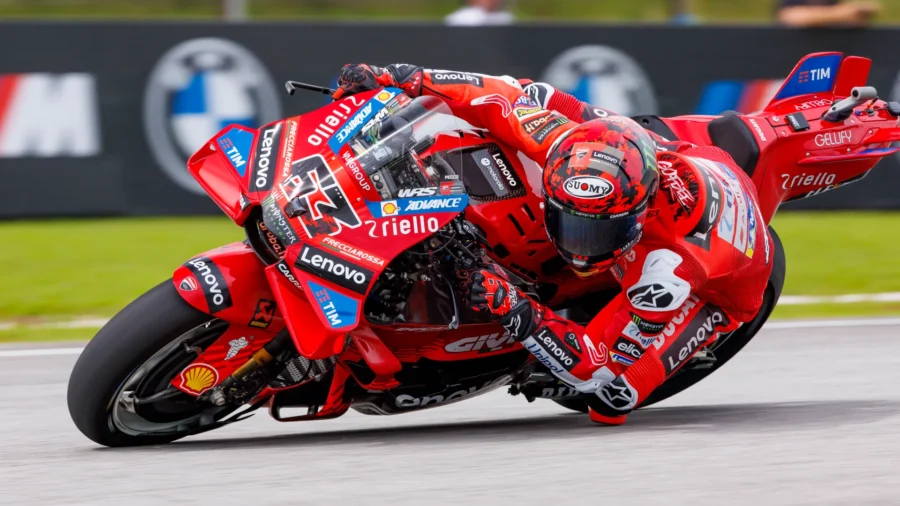 Pecco Bagnaia es realista tras la preclasificación en Sepang