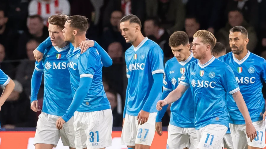 El trío del Nápoles en el Inter: Antonio Conte es el primero