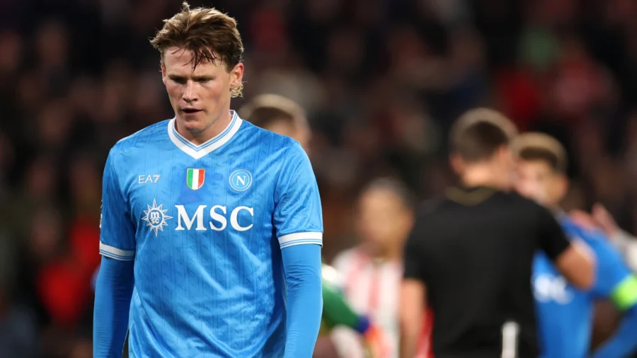 Liga de Campeones: McTominay deleita, luego oscuridad: colapso del Nápoles ante el PSV