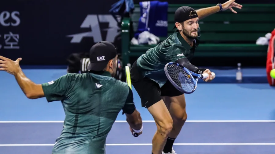 Masters 1000 de París: Bolelli y Vavassori OK, cortesía de Jannik Sinner