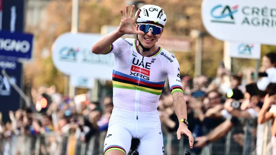 Tadej Pogačar en la leyenda: cinco lombardos consecutivos