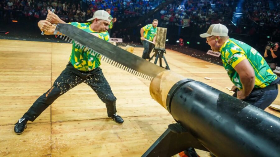 Campeonato del Mundo Stihl Timbersports en Milán: allá vamos