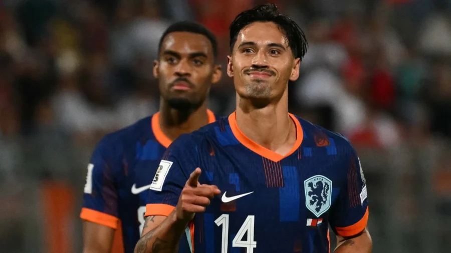 Dos penaltis y cuatro goles: Holanda castiga a Malta