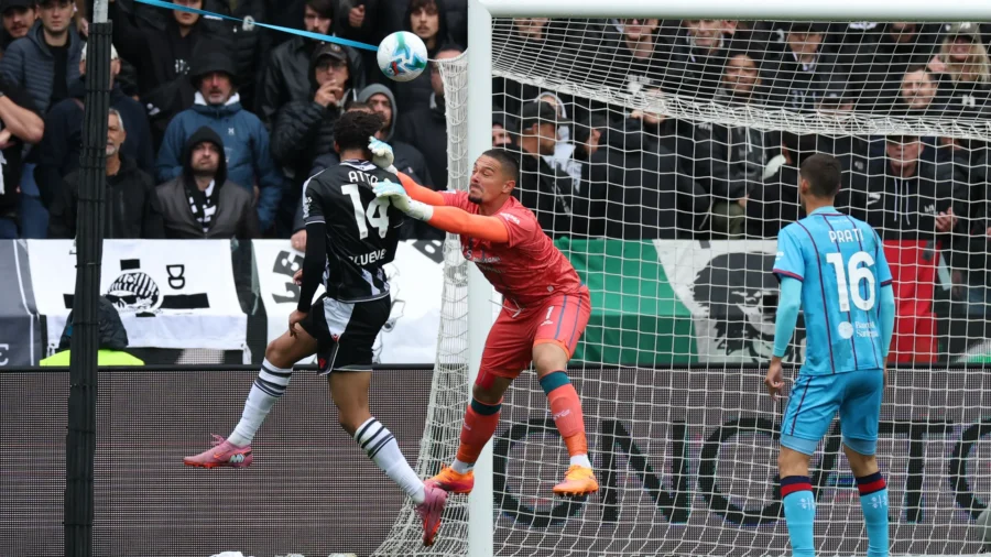 Kabasele responde a Borrelli: 1-1 entre Udinese y Cagliari
