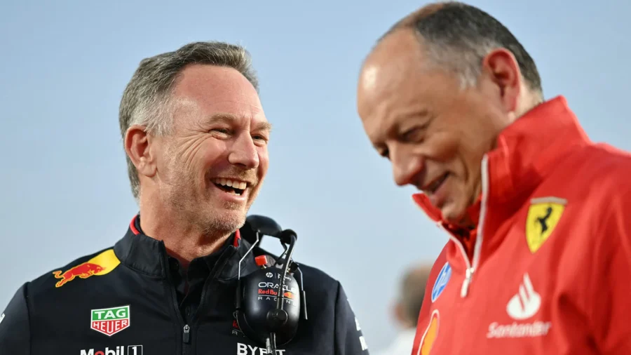 ¿Christian Horner en Ferrari en lugar de Vasseur? Hay quien está convencido de ello
