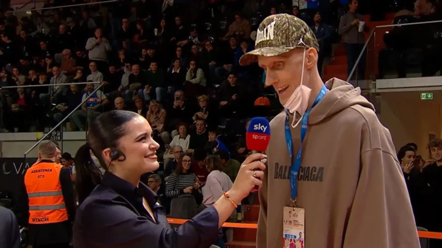 Achille Polonara: "Segundo día sin silla de ruedas"