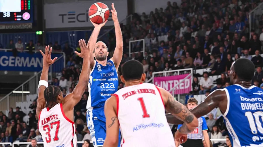 Brescia y Virtus Bologna siguen en cabeza, Milán, Venecia y Tortona mantienen el ritmo