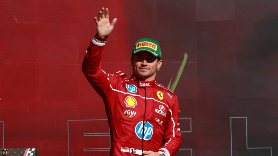 Boda a la vista para Charles Leclerc