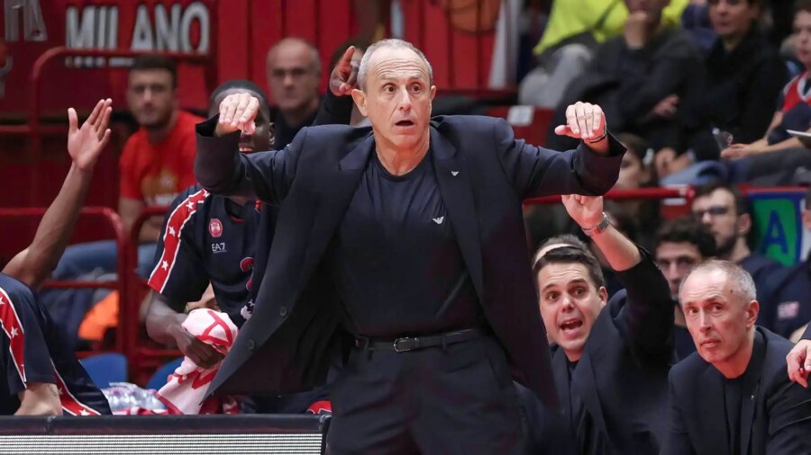 La hazaña del Olimpia de Milán con el Anadolu Efes, Ettore Messina: "Gran corazón"