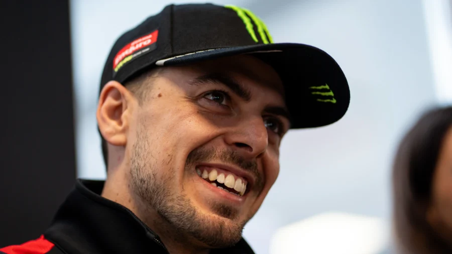 MotoGp, VR46: Fabio Di Giannantonio, optimista tras la primera jornada de entrenamientos en Valencia