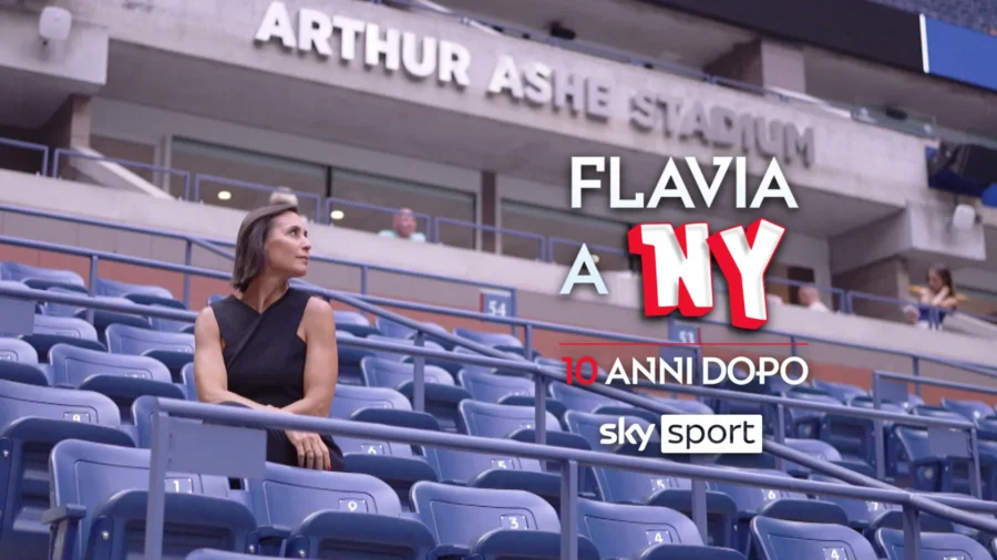 Flavia Pennetta regresa a Nueva York con Sky Sport