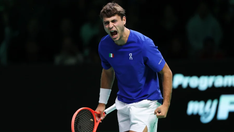 Italia en la final de la Copa Davis Un tie-break interminable premia a Flavio Cobolli, Bélgica eliminada
