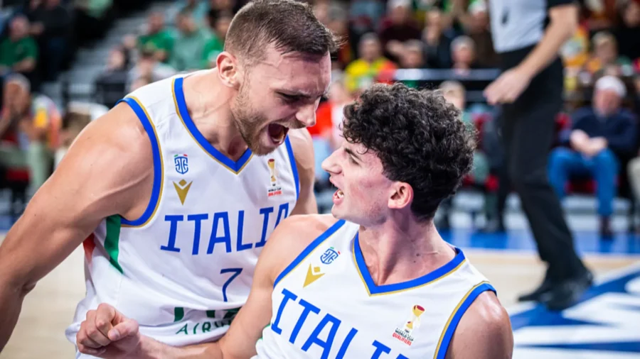 Italbasket a gritar, primera victoria histórica en Lituania
