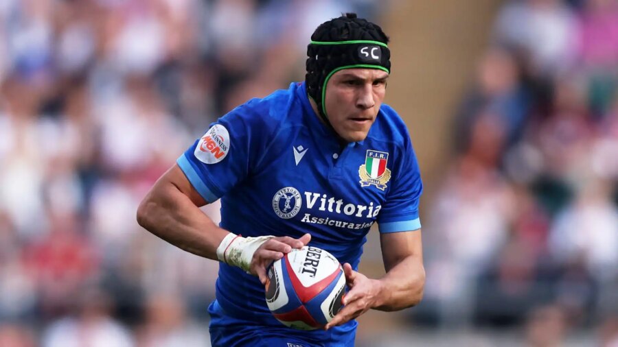 Nacho Brex capitán de Italrugby contra Australia