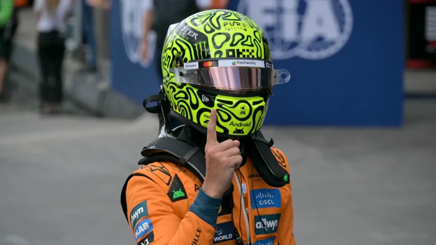 Lando Norris logra la pole en Interlagos, Kimi Antonelli le quita la primera fila al Ferrari de Charles Leclerc