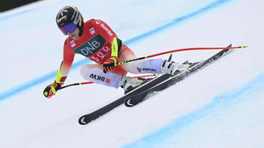 Lara Gut-Behrami se cae en un entrenamiento: se teme un largo parón