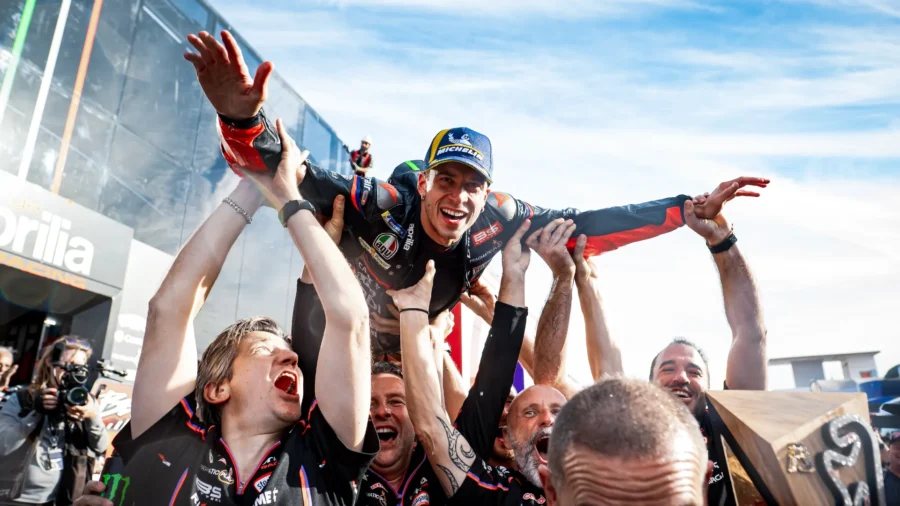 Aprilia y Marco Bezzecchi, una temporada récord en MotoGP