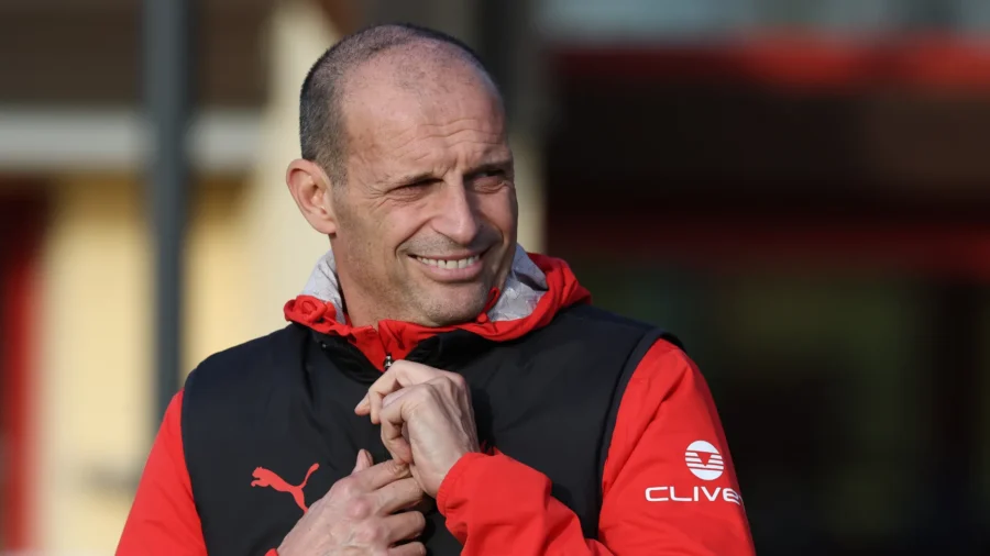 ¿Cien victorias con el Milan? Massimiliano Allegri no se lo piensa